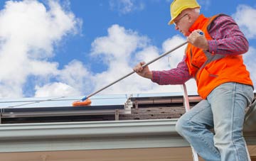 Cauld soft wash roof cleaning